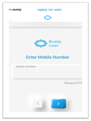 buddy loan app account create